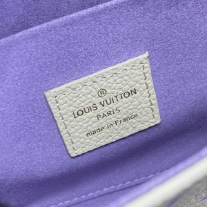 Replica Louis Vuitton Felicie Pochette White Purple 7 Replica Louis Vuitton Felicie Pochette White Purple - premium 1:1 fake handbag model