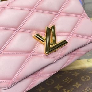 Replica Louis Vuitton Go-14 Pink 6 Replica Louis Vuitton Go-14 Pink - 1:1 designer replica handbag