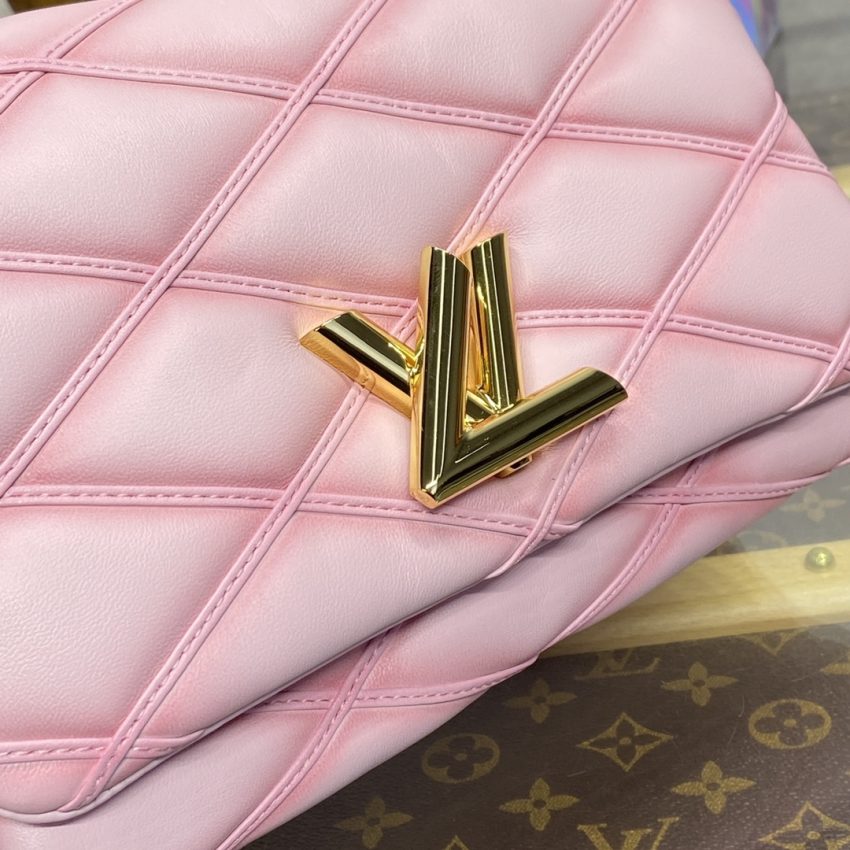 Replica Louis Vuitton Go-14 Pink 6 Replica Louis Vuitton Go-14 Pink - 1:1 designer replica handbag
