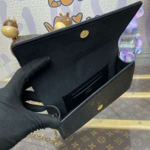Replica Louis Vuitton Wallet On Chain Lily Black 6 Replica Louis Vuitton Wallet On Chain Lily Black - realistic designer-inspired fake bag