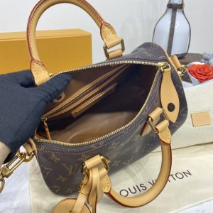 Replica Louis Vuitton Speedy P9 Bandouliere 25 Brown 7 Replica Louis Vuitton Speedy P9 Bandouliere 25 Brown - premium-grade designer purse dupe