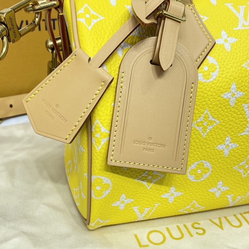 Replica Louis Vuitton Speedy P9 Bandouliere 25 Yellow 2 Replica Louis Vuitton Speedy P9 Bandouliere 25 Yellow - best-selling designer handbag dupe