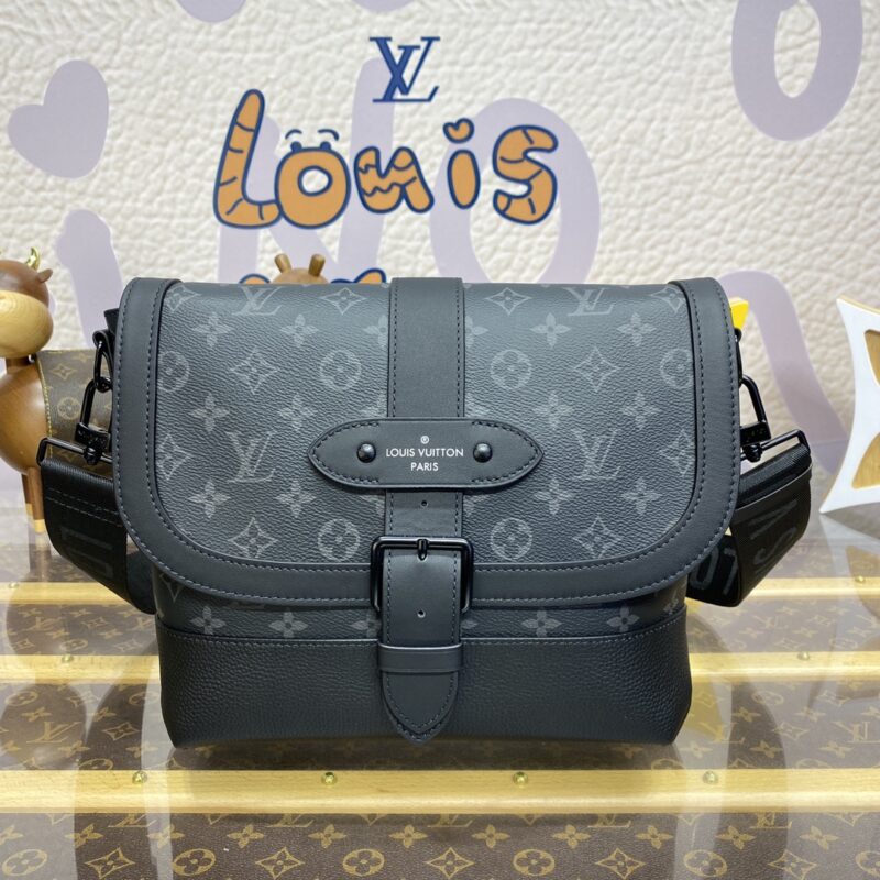 Replica Louis Vuitton Saumur Messenger Bag 1 Replica Louis Vuitton Saumur Messenger Bag - top-tier luxury replica shoulder bag