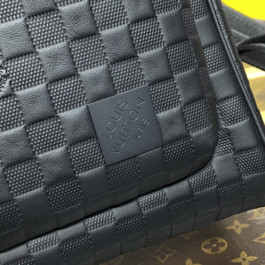 Replica Louis Vuitton Avenue Backpack Black Grid 2 Replica Louis Vuitton Avenue Backpack Black Grid - 1:1 designer replica handbag