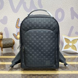 Replica Louis Vuitton Avenue Backpack Black Grid 1 Replica Louis Vuitton Avenue Backpack Black Grid - best quality luxury bag dupe