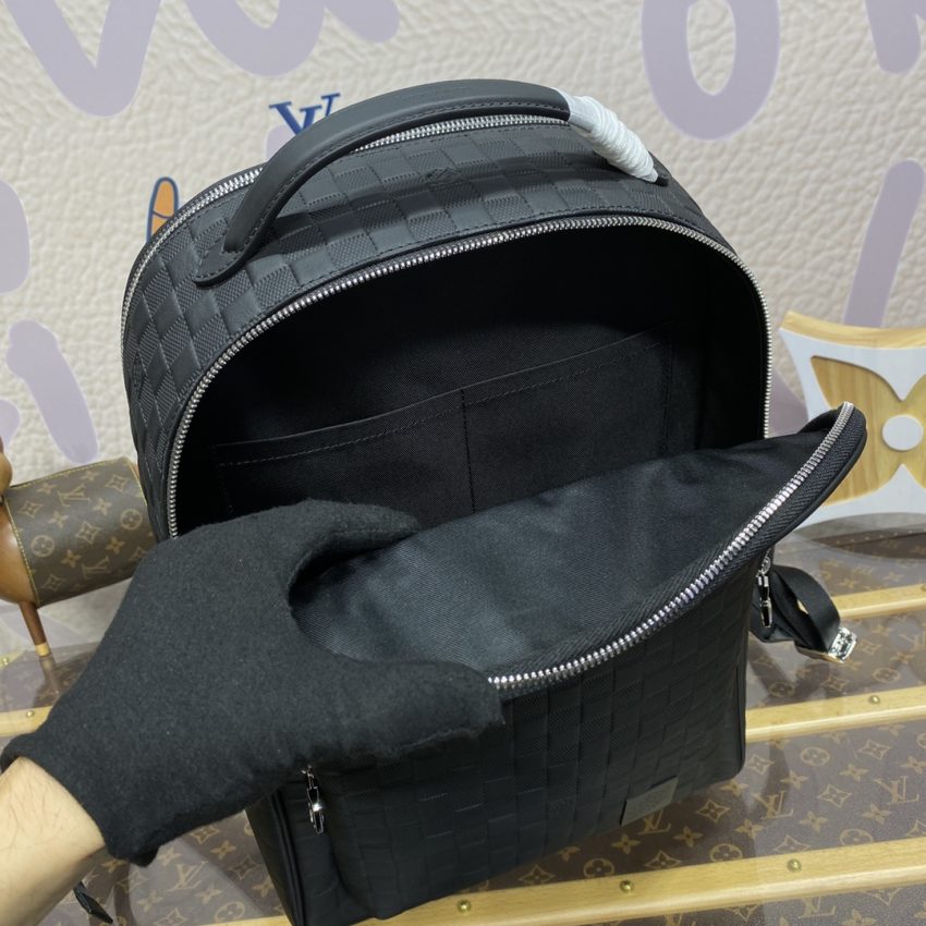 Replica Louis Vuitton Avenue Backpack Black Grid 11 Replica Louis Vuitton Avenue Backpack Black Grid - best quality luxury bag dupe