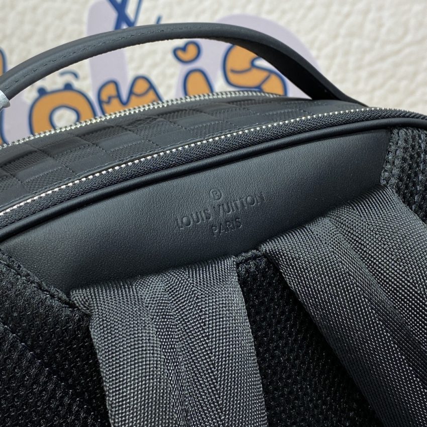 Replica Louis Vuitton Avenue Backpack Black Grid 12 Replica Louis Vuitton Avenue Backpack Black Grid - 1:1 designer replica handbag