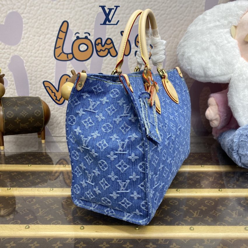 Replica LV OnTheGo Denim 2 Replica LV OnTheGo Denim - premium 1:1 fake handbag model