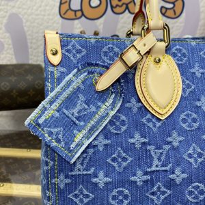 Replica LV OnTheGo Denim 4 Replica LV OnTheGo Denim - premium 1:1 fake handbag model