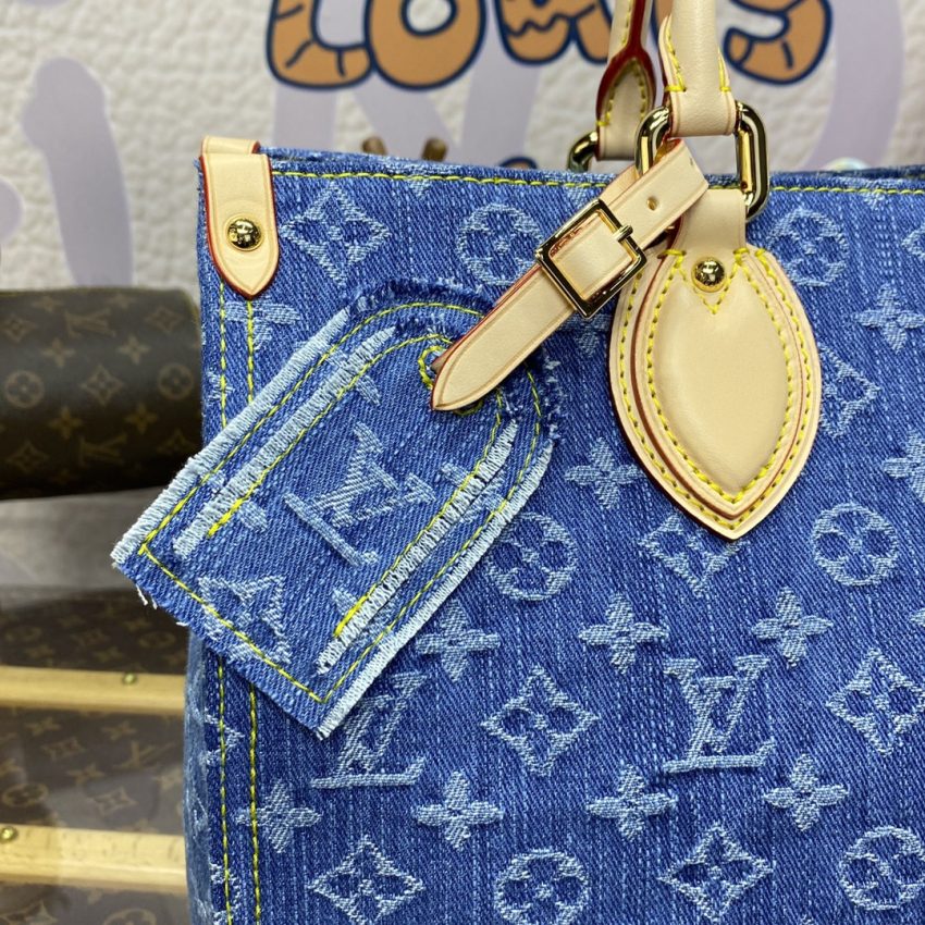 Replica LV OnTheGo Denim 4 Replica LV OnTheGo Denim - premium 1:1 fake handbag model