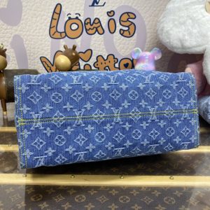 Replica LV OnTheGo Denim 6 Replica LV OnTheGo Denim - realistic designer-inspired fake bag