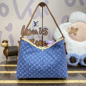 Replica Louis Vuitton Carry All MM Denim 2 Replica Louis Vuitton Carry All MM Denim - near-authentic luxury replica handbag