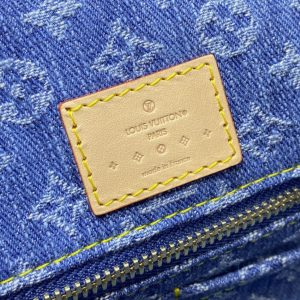 Replica Louis Vuitton Carry All MM Denim 6 Replica Louis Vuitton Carry All MM Denim - premium 1:1 fake handbag model