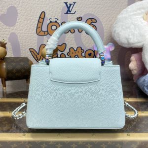 Replica Loius Vuitton Capucines Blue 2 Replica Loius Vuitton Capucines Blue - high-quality designer bag clone