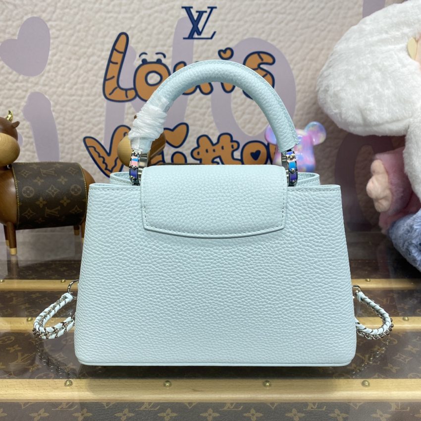 Replica Loius Vuitton Capucines Blue 2 Replica Loius Vuitton Capucines Blue - high-quality designer bag clone