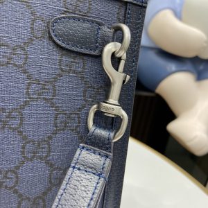 Replica Gucci Ophidia Clutch Black - 1:1 designer replica handbag