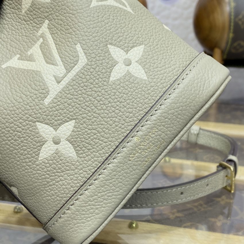 Replica Louis Vuitton Nano Noe Beige 3 Replica Louis Vuitton Nano Noe Beige - realistic designer-inspired fake bag
