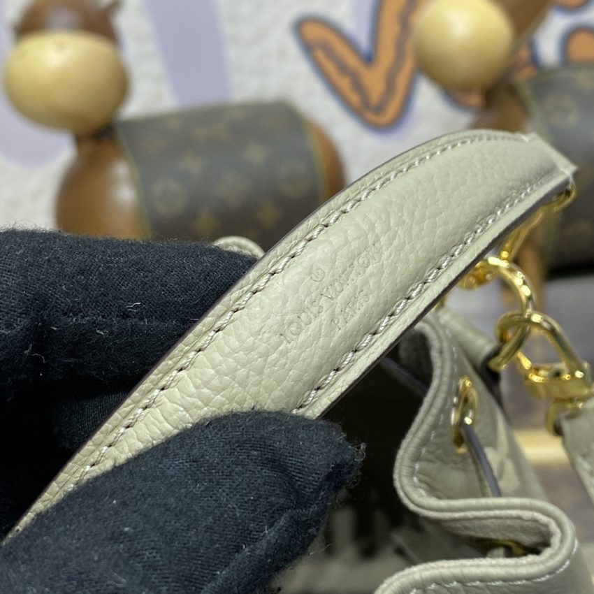 Replica Louis Vuitton Nano Noe Beige 8 Replica Louis Vuitton Nano Noe Beige - near-authentic luxury replica handbag