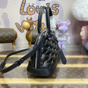 Replica Louis Vuitton Alma BB Black 3 Replica Louis Vuitton Alma BB Black - ultra-realistic fake designer tote