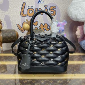 Replica Louis Vuitton Alma BB Black 2 Replica Louis Vuitton Alma BB Black - realistic designer-inspired fake bag