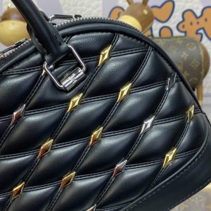 Replica Louis Vuitton Alma BB Black 4 Replica Louis Vuitton Alma BB Black - premium 1:1 fake handbag model