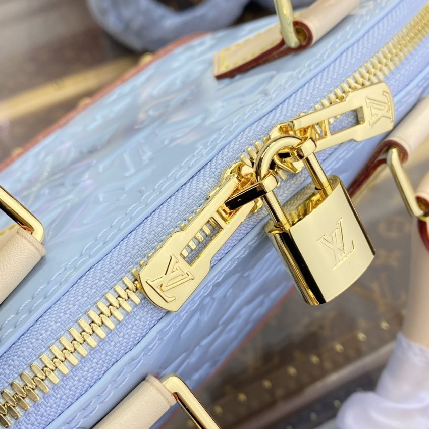 Replica Louis Vuitton Alma BB Light Blue 4 Replica Louis Vuitton Alma BB Light Blue - high-end fake designer purse