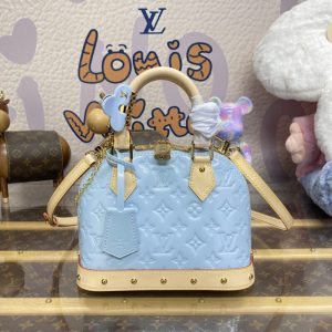 Replica Louis Vuitton Alma BB Light Blue 2 Replica Louis Vuitton Alma BB Light Blue - top-tier luxury replica shoulder bag