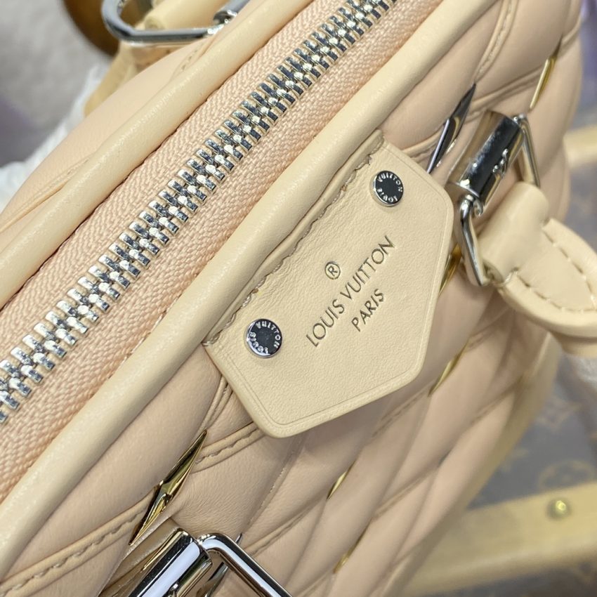 Replica Louis Vuitton Alma BB Nude Pink 5 Replica Louis Vuitton Alma BB Nude Pink - 1:1 designer replica handbag