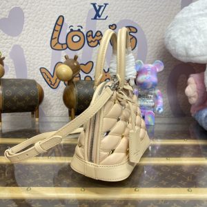 Replica Louis Vuitton Alma BB Nude Pink 3 Replica Louis Vuitton Alma BB Nude Pink - high-end fake designer purse