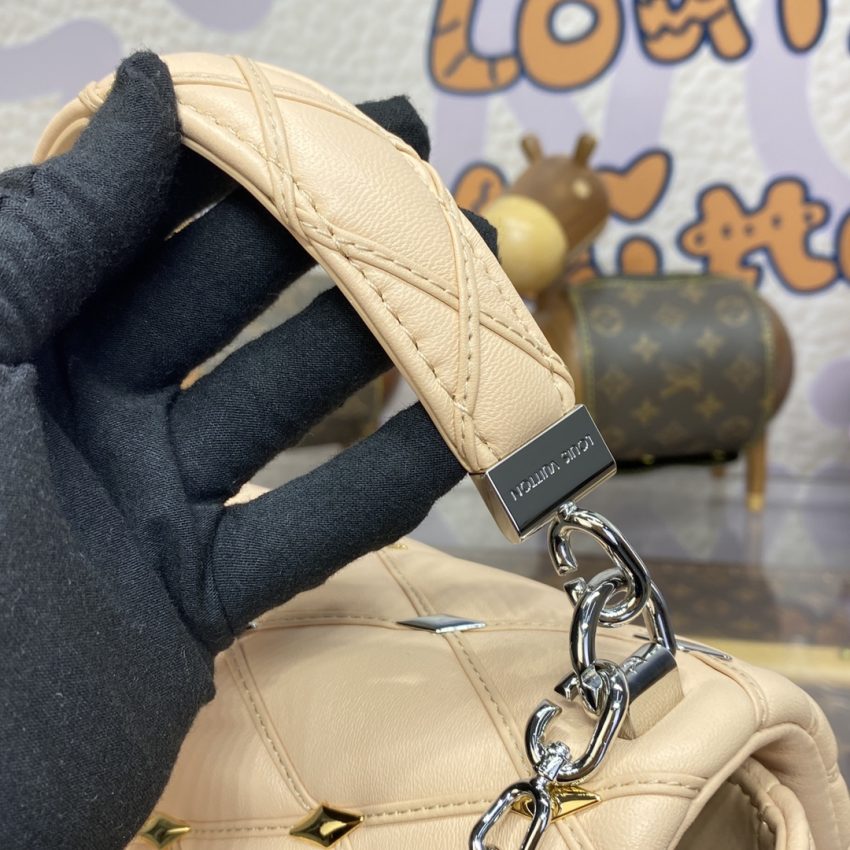 Replica Louis Vuitton Go-14 Apricot 5 Replica Louis Vuitton Go-14 Apricot - high-quality designer bag clone
