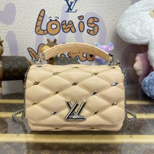 Replica Louis Vuitton Go-14 Apricot 1 Replica Louis Vuitton Go-14 Apricot - high-quality designer bag clone