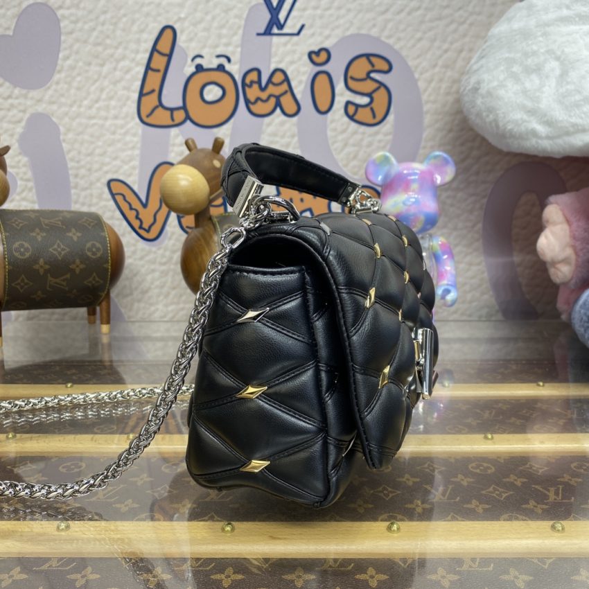 Replica Louis Vuitton Go-14 Black 2 Replica Louis Vuitton Go-14 Black - premium-grade designer purse dupe