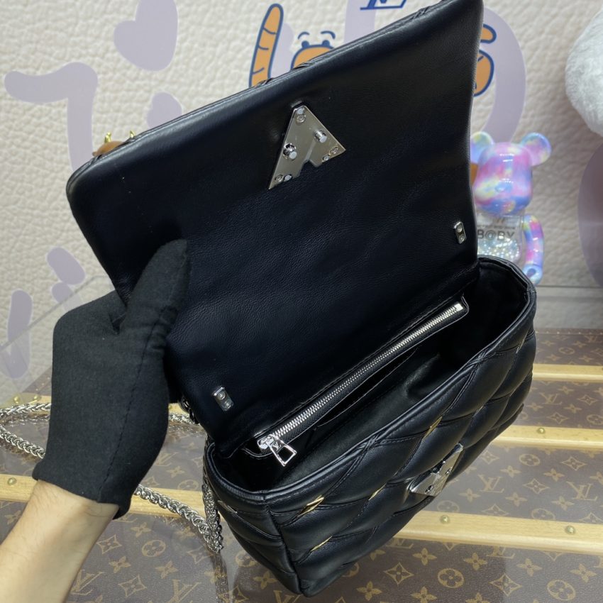 Replica Louis Vuitton Go-14 Black 5 Replica Louis Vuitton Go-14 Black - near-authentic luxury replica handbag