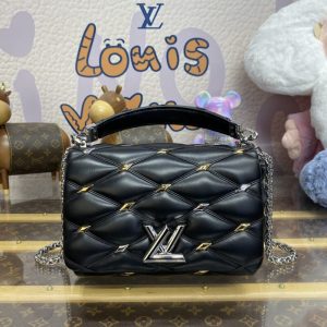 Replica Louis Vuitton Go-14 Black 1 Replica Louis Vuitton Go-14 Black - premium-grade designer purse dupe