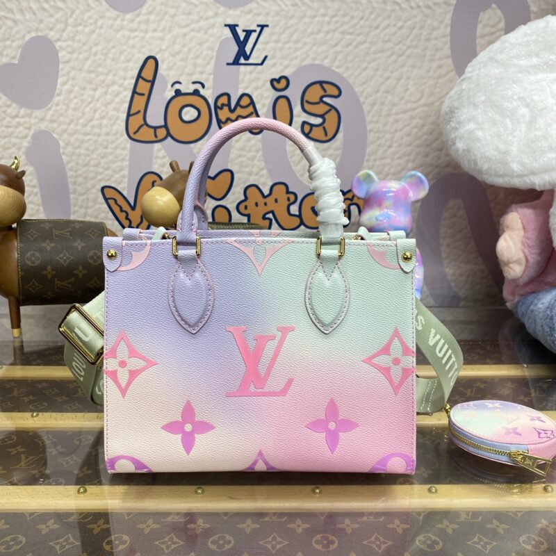 Replica LV OnTheGo Purple 1 Replica LV OnTheGo Purple - elite superclone designer purse