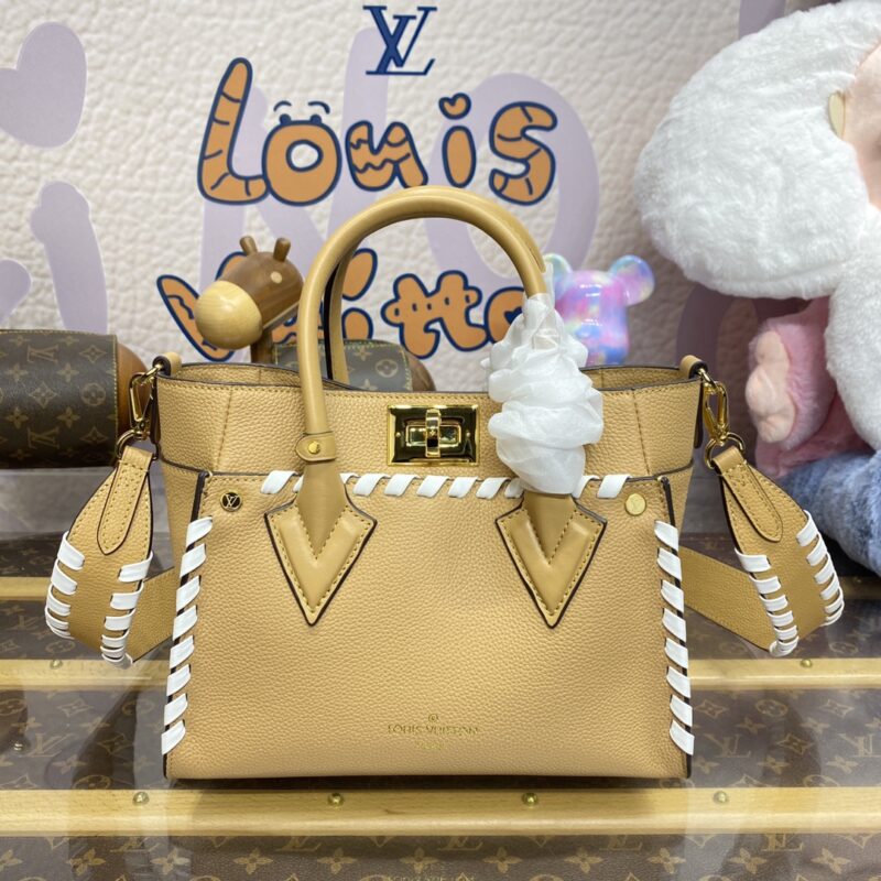 Replica Louis Vuitton On My Side PM Milk Tea 1 Replica Louis Vuitton On My Side PM Milk Tea - premium-grade designer purse dupe