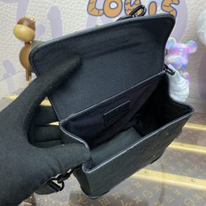 Replica Louis Vuitton Nano Steamer Black 4 Replica Louis Vuitton Nano Steamer Black - best quality luxury bag dupe