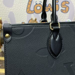 Replica LV OnTheGo Black 2 Replica LV OnTheGo Black - high-end fake designer purse