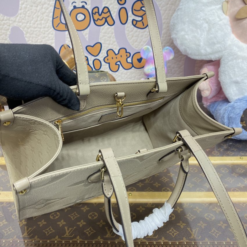 Replica LV OnTheGo Beige - high-quality designer bag clone