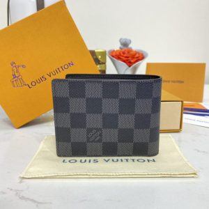 Replica Louis Vuitton Slender Wallet Black Grid 3 Replica Louis Vuitton Slender Wallet Black Grid - premium 1:1 fake handbag model
