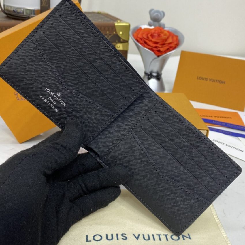 Replica Louis Vuitton Slender Wallet Black Grid 2 Replica Louis Vuitton Slender Wallet Black Grid - top-tier luxury replica shoulder bag