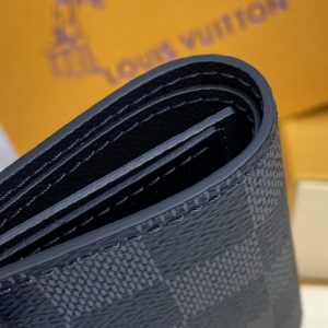 Replica Louis Vuitton Slender Wallet Black Grid 5 Replica Louis Vuitton Slender Wallet Black Grid - near-authentic luxury replica handbag
