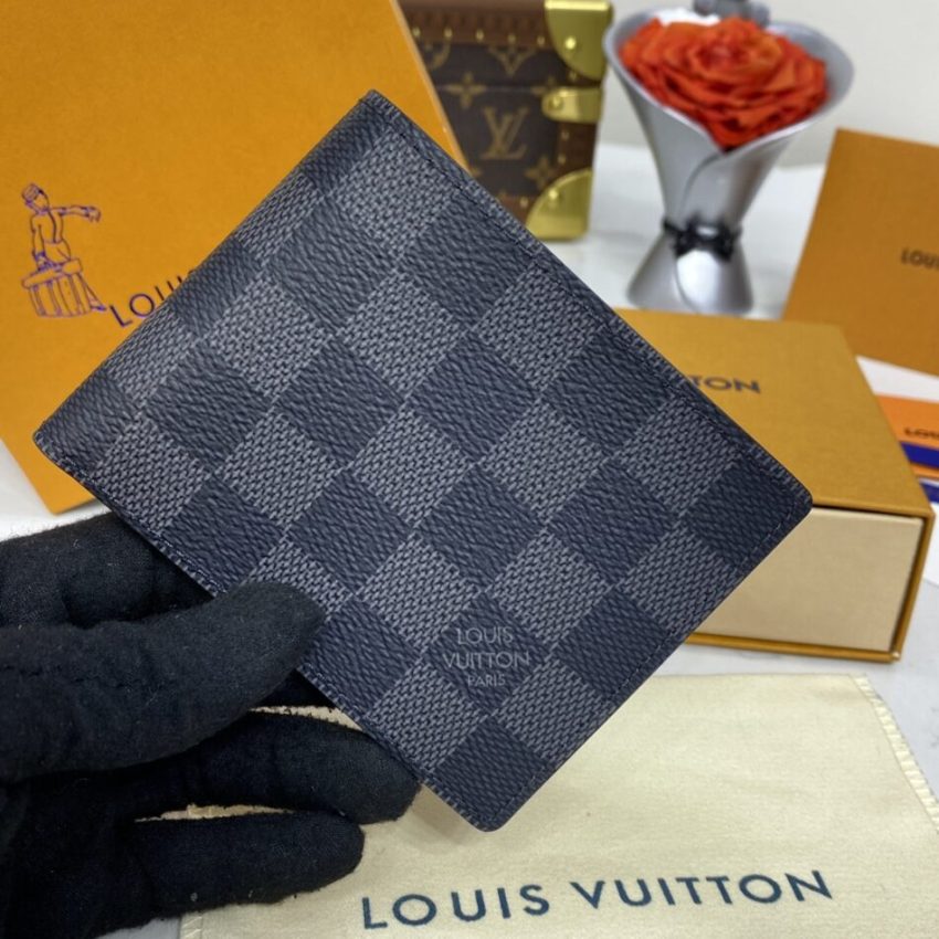 Replica Louis Vuitton Slender Wallet Black Grid 7 Replica Louis Vuitton Slender Wallet Black Grid - ultra-realistic fake designer tote