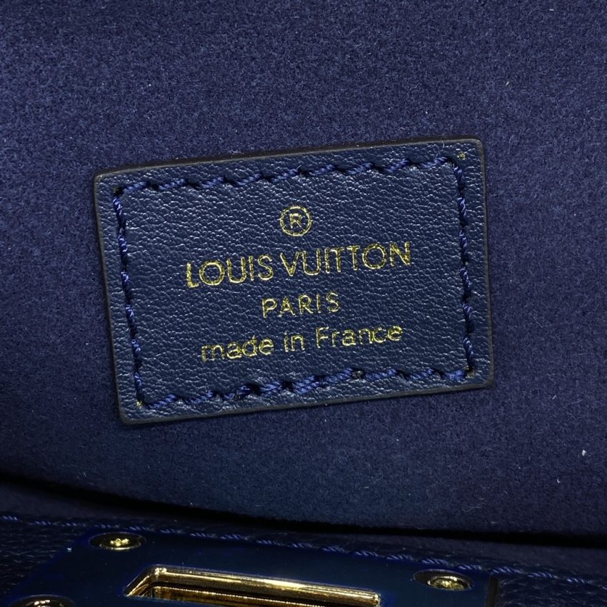 Replica Louis Vuitton On My Side PM Dark Blue 4 Replica Louis Vuitton On My Side PM Dark Blue - high-accuracy replica luxury purse