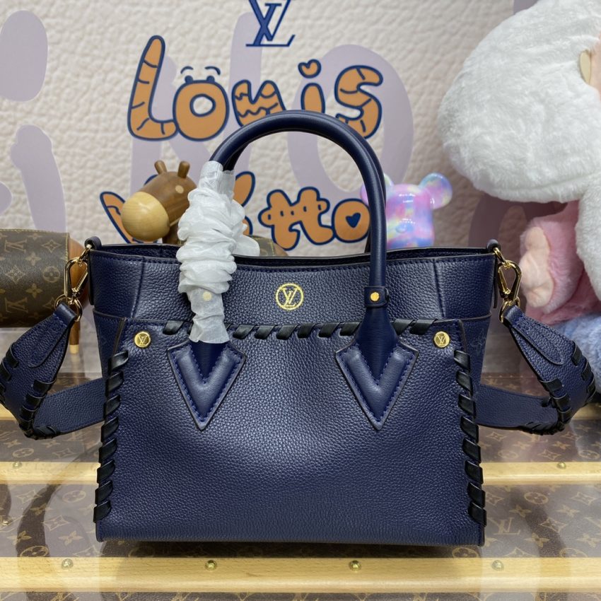 Replica Louis Vuitton On My Side PM Dark Blue 5 Replica Louis Vuitton On My Side PM Dark Blue - top-rated replica designer bag