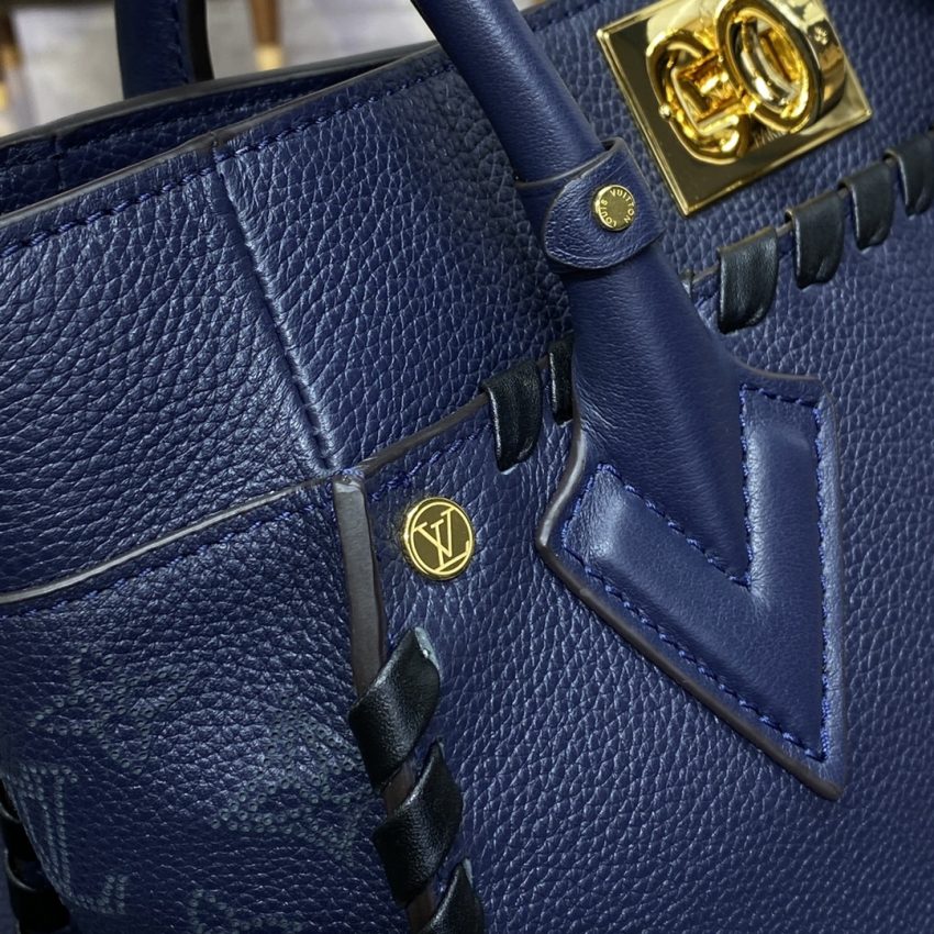 Replica Louis Vuitton On My Side PM Dark Blue 6 Replica Louis Vuitton On My Side PM Dark Blue - top-tier luxury replica shoulder bag