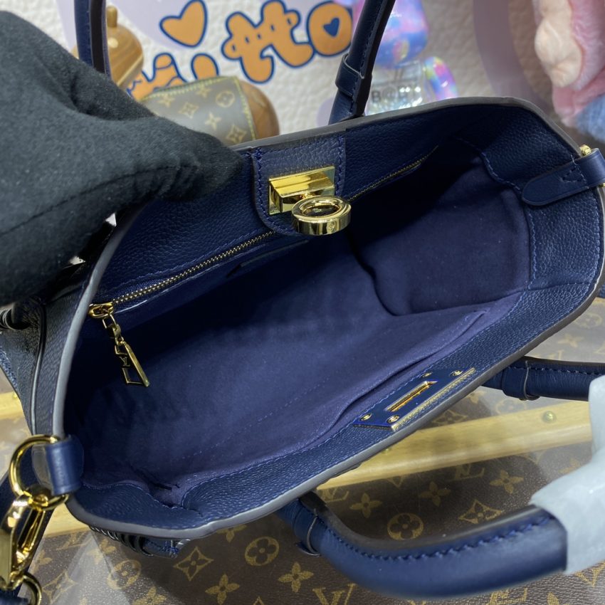 Replica Louis Vuitton On My Side PM Dark Blue 8 Replica Louis Vuitton On My Side PM Dark Blue - premium-grade designer purse dupe