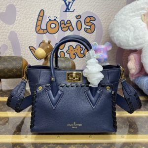 Replica Louis Vuitton On My Side PM Dark Blue 1 Replica Louis Vuitton On My Side PM Dark Blue - premium 1:1 fake handbag model