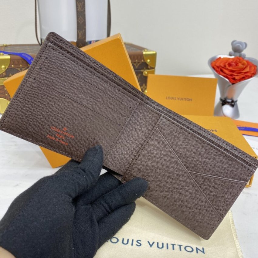 Replica Louis Vuitton Multiple Wallet Brown Grid 4 Replica Louis Vuitton Multiple Wallet Brown Grid - best-selling designer handbag dupe