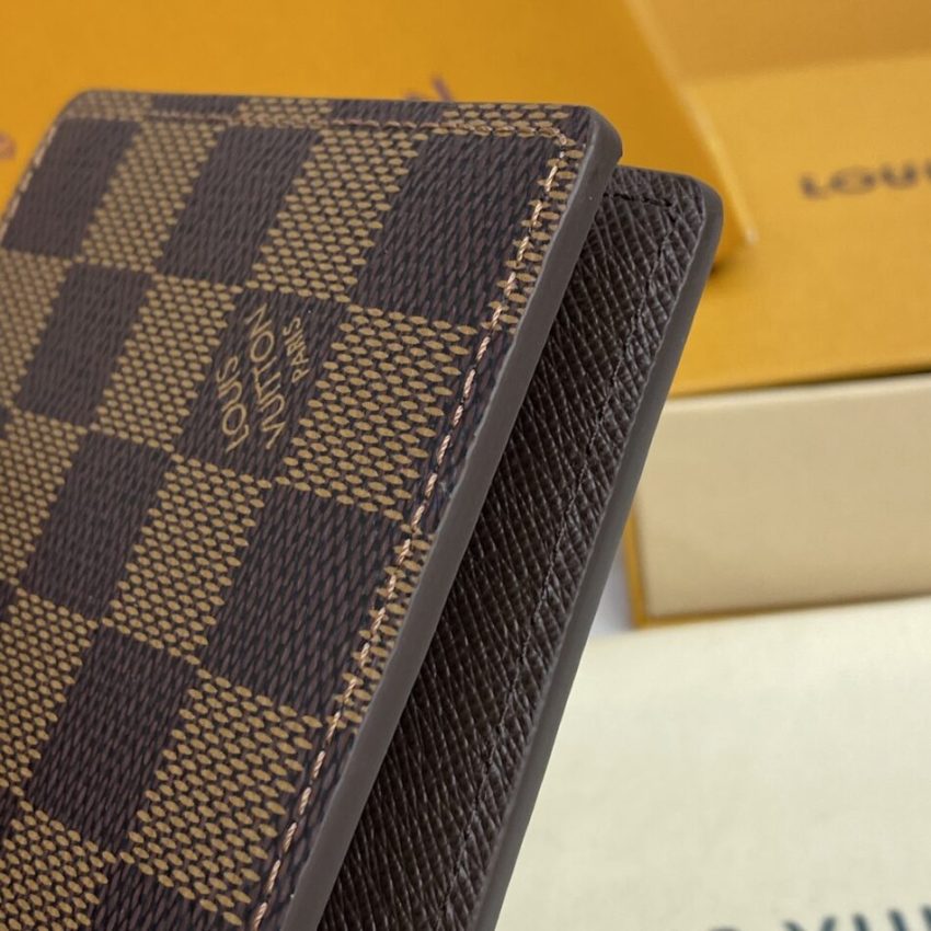 Replica Louis Vuitton Multiple Wallet Brown Grid 6 Replica Louis Vuitton Multiple Wallet Brown Grid - 1:1 designer replica handbag